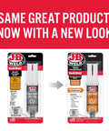 Tough As Nails Fast Cure Heavy Duty Epoxy Syringe Pack near J-B Weld KwikWeld rebranding, showcasing dark grey quick-setting epoxy.