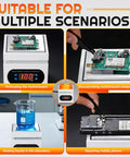 Smart Preheat Soldering Hot Plate With Digital LED Display 100X100mm 110V 350W for various electronic applications