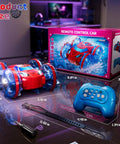 All Terrain Amphibious RC Vehicle With 4WD Waterproof Design For Land And Water Gesture Control Stunt Car Boat For Kids Ages 3 4 5 6 7 8