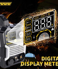 Digital display on Dual Voltage Plasma Cutter 55 Amp High Frequency No Touch Pilot Arc With Digital Display And IGBT Inverter 110 And 220 Volt Blowback Cutting Machine