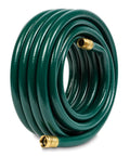 Heavy Duty Flexogen Three Quarters Inch By Fifty Foot Garden Hose With Eight Layer Construction And Five Hundred Psi Burst Strength, Kink Resistant, Ergonomic Brass Couplings, Pro Grade Built To Last coiled hose