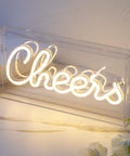 Plug And Play USB LED Lightbox Cheers Sign With 3D Neon Glow For Bar And Home Decor Wall Art And Desk Accessory Party Lighting