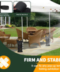Heavy Duty Canopy Sand Bags 4 Pack 120 Lb Capacity 47 X 24 Cm Weights for gazebo with clip-on straps on patio