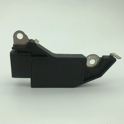 Straight Up Premium Heavy Duty GMA 03 2 Voltage Regulator side view with metal connectors for alternator repair kit.