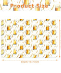Beer Themed Tissue Paper Pack With 50 Sheets On 20x14 Inches Ideal For Gift Bags And Party Favors Featuring Beer Glass Foam Wheat
