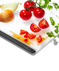 Two Piece Cutting Board Set For Kitchen Prep With One Small Prep Board And One Large Everyday Board Non Porous Double Sided