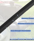 Close-up of heavy duty drive belt showing resistant rubber and aramid cord for Craftsman Z5200 to ZS6700 lawn mowers.