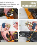 Installation process of Beefed-Up Compression Seat Spring 283516 Upgrade For Zero Turn Mowers Kit