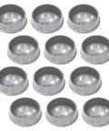 One And Five Eighths Inch Round Dome External Post Caps For Chain Link Fences Durable Die Cast Aluminum Built To Last Rust Resistant Outdoor Fence Caps Pack Of 12 For Long Lasting Protection