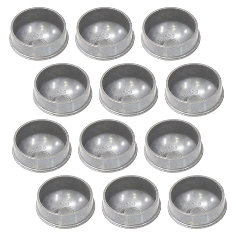 One And Five Eighths Inch Round Dome External Post Caps For Chain Link Fences Durable Die Cast Aluminum Built To Last Rust Resistant Outdoor Fence Caps Pack Of 12 For Long Lasting Protection