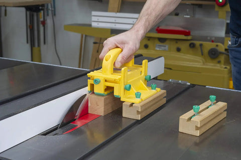 Matchfit Dovetail Clamp Set 4-Piece With Hardware Pack And X-Pad K4 for Jigs and Fixtures in use on table saw