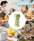 No Sweat Deep Chamber Ice Molds With Spin Top Silicone Lid Crafting Crisp Whiskey Cubes and Reliable Beverage Chillers for outdoor gatherings.