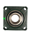 Self Aligning Pillow Block Bearing With 2 Inch Bore 4 Bolt Flange Mounted Solid Square Base Built Tough Durable Chrome Steel UCF211-32 Heavy Duty Industrial Grade For Precision Machinery