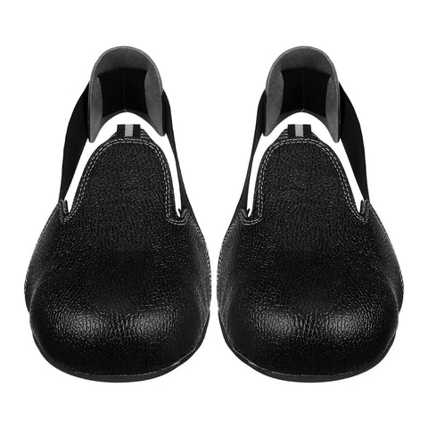 Crush Proof Steel Toe Caps One Pair Universal Overshoe Protectors With Snug Adjustable Strap Heavy Duty Rubber Outsole Deadlift Traction And Shop Floor Tested Built Tough For Blue Collar Grinders