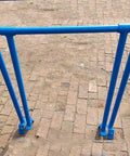 Driveway Ready Heavy Duty Foldable Engine Hoist Crane Lifter With 2200 Lbs Capacity rust-resistant blue carbon steel support frame