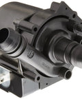 Smooth Operator 115V Circulating Barb Pump Equipped With A Rotating Volute For Effortless Plumbing Hookup And Reliable Hydronic Circulation That Runs Like A Dream Daily showing the black pump with barb connectors.