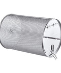 Rotisserie Cage For PowerXL Air Fryers 304 Stainless Steel 10.24x5.57x5.57 Inch, mesh design, side view