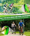 Cyclists on road and trails showcasing Two Roll Bike Tire Liners Set for Road and Mountain Rides Puncture Proof TPU Inner Tube Protectors
