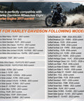 Compatibility chart and image of Harley Davidson motorcycle for Camshaft Bearing Remover And Needle Bearing Installer Tool Kit For Harley Davidson M8 Models 2007 To 2024 Replaces OEM 5806 High Precision Machined To Original Factory Specs For Easy Installation Includes All Pullers For Safe Removal.
