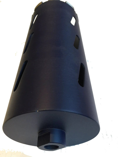5-1/2 Inch Laser Welded Dry Diamond Core Drill Bits For Cutting Concrete And Asphalt, 11 Inch Length, 5/8-11 Thread