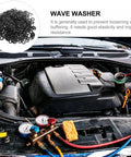 Mega 500 Piece Wave Spring Washers Kit 4x8x0.3mm 65Mn Spring Steel Compression Type Machine Gaskets For Industrial Pressure Washer Accessories And Repairs on car engine