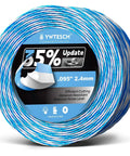 Heavy Duty 0.095 Inch Square Twist Trimmer Line For Weed Wacker Fits Most Models 400 Feet Of String Reduces Noise