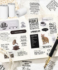 Ultra Cool Thermal Paper Refill Kit For Instant Cameras, 720 Pcs Print Paper, 10 Rolls Of 57x25mm, Kid Friendly Instant Photo Paper, Works With Most Mini Instants, Perfect For Parties, Crafts, And Fun Snapshots; rolls with sticker samples