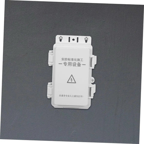 Ultimate Weatherproof Plastic Electrical Junction Box For Outdoor Use With Sturdy Wiring And Easy Install, built from durable plastic.