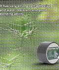 Heavy Duty Screen Repair Tape For Windows And Doors Self Adhesive Fiberglass Mesh Patch Waterproof Window Screen Patch Kit