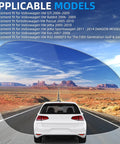 Passenger Side Mirror Replacement Glass For VW Vehicles 2005 To 2010 Passat Jetta Golf GTI Rabbit And 2011 To 2014 Jetta Sportswagen