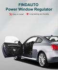 Rear Left Driver Side Power Window Regulator Without Motor Replacement For Kia Sorento 2016 2017 2018 2019 2020 installed