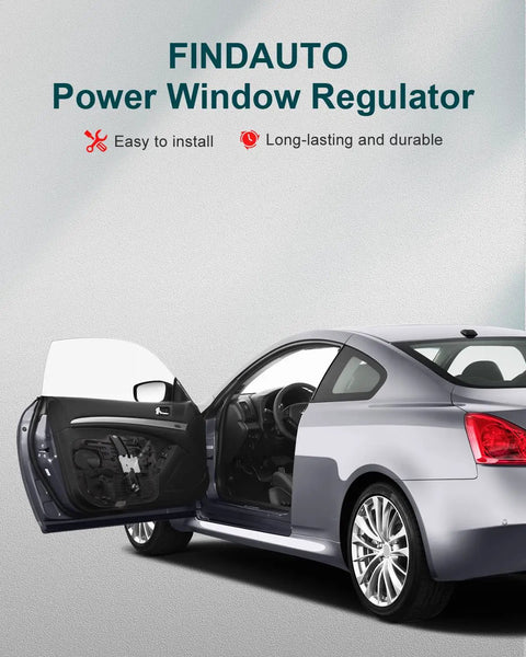 Rear Left Driver Side Power Window Regulator Without Motor Replacement For Kia Sorento 2016 2017 2018 2019 2020 installed