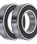 NICHE wheel bearing pair, 2-pack, metal with black seal for Honda Recon ATV