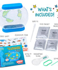 Hatch And Raise Real Brine Shrimp Aquarium Kit For Kids 6 Plus Easy Care Sea Creatures With Customizable Tank contents