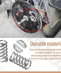 Two Pack Pinion Gear 13T 42661 VH7 000 Direct Replacement For Honda HRR216 And HRX217 Series Lawn Mowers Durable Fit With HRR216K3 K4 K5 K6 K7 And HRX217K1 K2 K3 K4 K5 K6 installed in lawn mower with focus on gear and springs