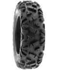 Side view of Set Of Four 25x8-12 Front And 25x10-12 Rear ATV UTV Tubeless 6PR Tires Power I A033 Bundle For Trails Desert Mud Dirt Rocks
