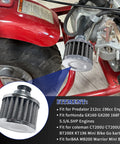12mm Air Filter Upgrade For 212cc 196cc Engines And Honda GX160 GX200 168F Power Units installed on minibike