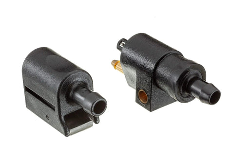 Quick Disconnect Fuel Line Connector Kit For Mercury Mariner And Force Outboards 804787Q Pro Grade connectors close-up