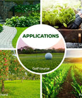 Applications of Stainless Steel Soil Probe Sampler Kit in garden, lawn, orchard, golf course, and farm settings.