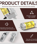 Beefy 12 Volt Linear Actuator With 8 Inch Stroke And 200mm Travel Delivers 1000N Push Pull IP54 Waterproof Reverse Polarity Switch Quiet Smooth Motion For Marine Automotive RV And DIY Projects aluminum alloy actuator with mounting brackets