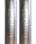 Heavy Duty Badass Foam Underlayment Pads For Wood Floors Comes With Silver Vapor Barrier Tape, two rolls with shiny surface.