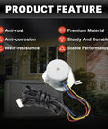 Gear Up Your Generac Guardian GTH990 HSB With This Stepper Motor Assembly Replacement 0G6453 0G6454, shown with generator and product features.