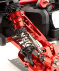 Close-up of front aluminum shock absorber from Front And Rear Aluminum Shocks Absorber Damper Set For 1 By 16 Scale RC Cars