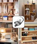 No Nonsense Heavy Duty 5Mm Shelf Pegs Seventy Pack Solid Metal L Shape Shelf Support Pins for stable wooden shelving in closets.