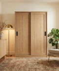 Room with wooden sliding doors featuring Four Pack 6 Inch Recessed Pocket Door Handles Flush Pulls For Sliding Barn Doors Pocket