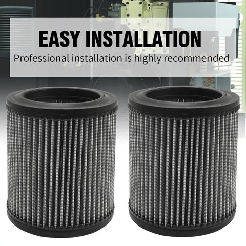Air Filter Replacement For Ingersoll Rand Compressor 2545 7100 3000 10T2 15T4 H15T4 TS7 TS15 Two Pack Replaces 32165466 54726518