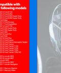 Fuel Pump Relay Module For Ford E150 E250 E350 E450 Edge Escape Transit Police Interceptor Lincoln MKS MKT Navigator Mercury Milan Mariner Replaces 601225 Plug N Play compatibility list