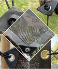 Shade Sail Hardware Kit With One Eighth Inch Wire Rope Measuring 131 Feet for Triangle and Rectangle Sun Shade Sails Outdoor Install
