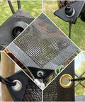 All In One Shade Sail Hardware Kit With 65.5 Ft 1 Eighth Inch Wire Rope for Triangle and Rectangle Sun Shade Sails Outdoor Install