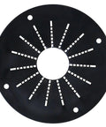 3 Inch Black Rigging Grommets Pack Of 25 Durable Rubber Center With Sturdy Plastic Outer Ring For All Rigging Jobs On Boats
